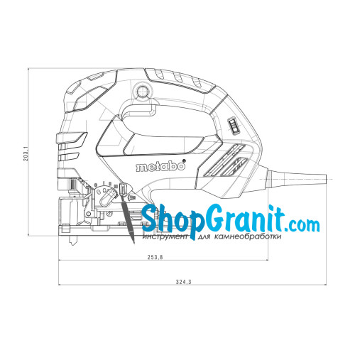 Лобзик Metabo STEB 140 (601402000)