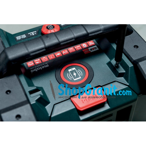 Аккумуляторный радиоприемник Metabo RC 12-18 32W BT DAB+ (600779850)