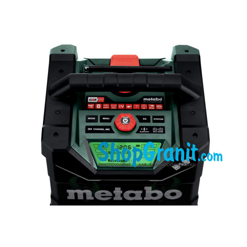 Аккумуляторный радиоприемник Metabo RC 12-18 32W BT DAB+ (600779850)