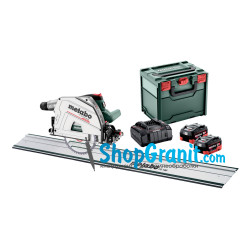 Акумуляторна заглибна циркулярна пилка Metabo KT 18 LTX 66 BL Set