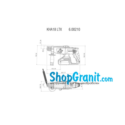Акумуляторний перфоратор Metabo KHA 18 LTX (600210890)