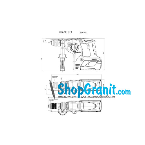 Акумуляторний перфоратор Metabo KHA 36 LTX (600795840)
