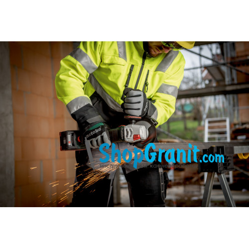Акумуляторна кутова шліфмашина (болгарка) Metabo WVB 18 LT BL 11-125 Quick (613057850)