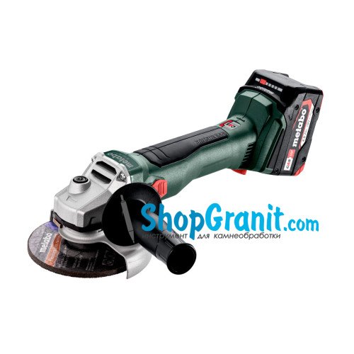 Акумуляторна кутова шліфмашина (болгарка) Metabo W 18 L BL 9-125 (602374510)