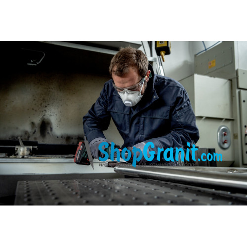 Акумуляторна кутова шліфмашина (болгарка) Metabo WVB 18 LT BL 11-125 Quick Inox (613091850)
