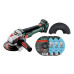 Акумуляторна кутова шліфмашина (болгарка) Metabo Set WB 18 LTX BL 15-125 Quick (691226000)