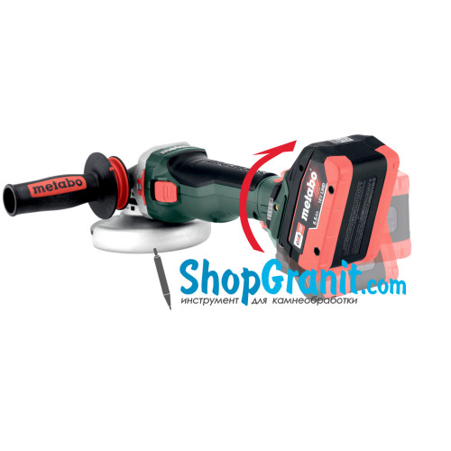 Акумуляторна кутова шліфмашина (болгарка) Metabo WB 18 LTX BL 15-125 Quick (601730840)