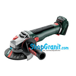 Аккумуляторная угловая шлифмашина (болгарка) Metabo WB 18 LT BL 11-125 Quick
