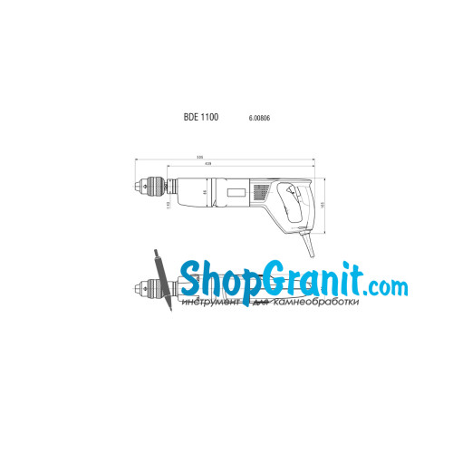 Дриль Metabo BDE 1100 (600806000)