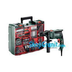 Ударний дриль Metabo SBE 650 Set