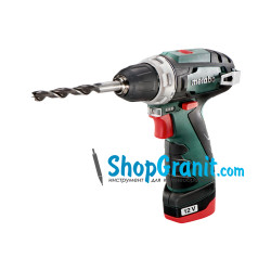 Акумуляторний дриль-шуруповерт Metabo PowerMaxx BS