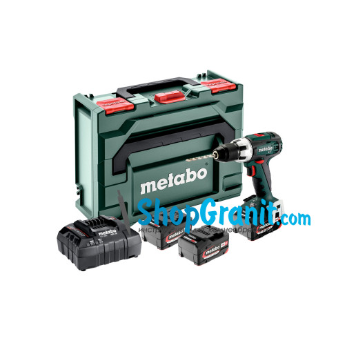 Акумуляторний дриль-шуруповерт Metabo BS 18 LT Set (602102960)