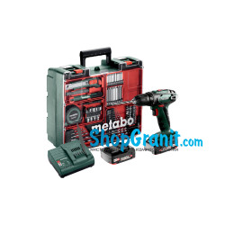 Акумуляторний дриль-шуруповерт Metabo BS 18 Set