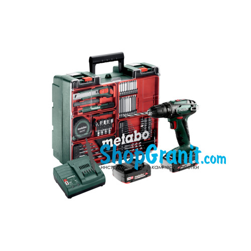Акумуляторний дриль-шуруповерт Metabo BS 18 Set (602207880)