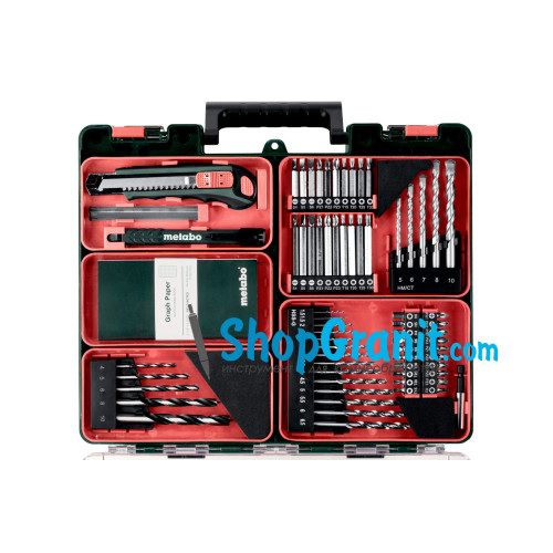 Акумуляторний ударний дриль Metabo PowerMaxx SB 12 Set (601076870)