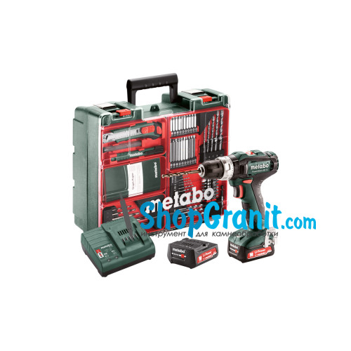 Акумуляторний ударний дриль Metabo PowerMaxx SB 12 Set (601076870)