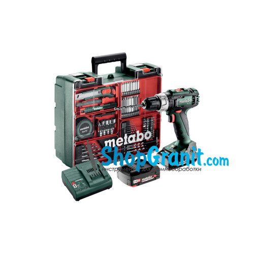 Акумуляторний дриль-шуруповерт Metabo BS 18 L Set (602321870)