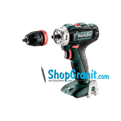 Акумуляторний дриль-шуруповерт Metabo PowerMaxx BS 12 Q (601037840)