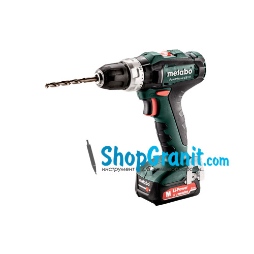 Акумуляторний ударний дриль Metabo PowerMaxx SB 12 (601076500)