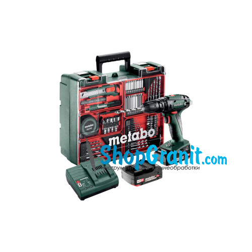 Акумуляторний ударний дриль Metabo SB 18 Set (602245880)