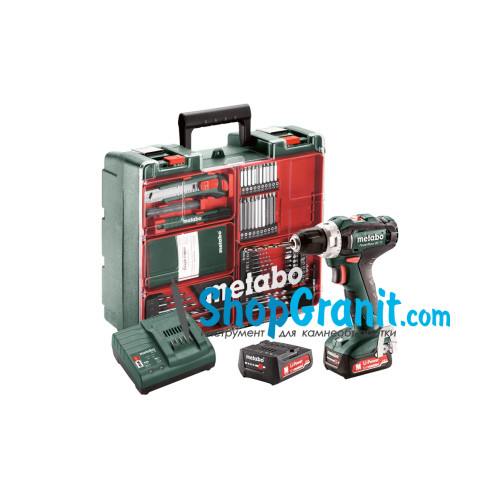 Аккумуляторная дрель-шуруповерт Metabo PowerMaxx BS 12 Set (601036870)