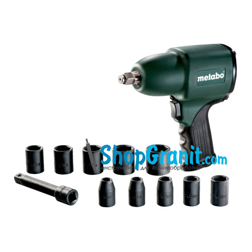 Пневматичний ударний гайковерт Metabo DSSW 360 Set 1/2" (604118500)