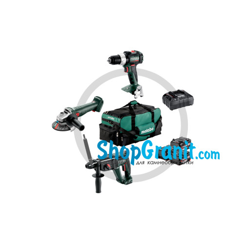 Акумуляторний інструмент в комплекті Metabo Combo Set 3.1 (685212000)