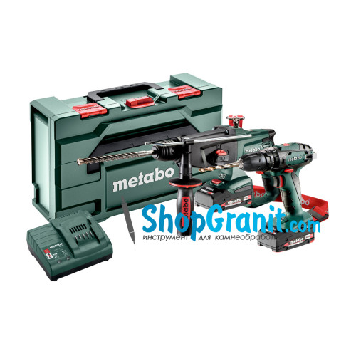Акумуляторний інструмент в комплекті Metabo Combo Set 2.3.4 18 V (685090000)