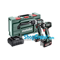 Акумуляторний інструмент в комплекті Metabo Combo Set 2.9.2 18V