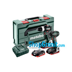 Акумуляторний інструмент в комплекті Metabo Combo Set 2.1.11 18 V BL LiHD