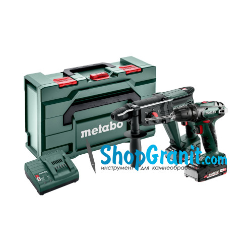 Акумуляторний інструмент в комплекті Metabo Combo Set 2.3.2 18 V (685216500)