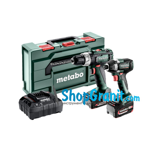 Акумуляторний інструмент в комплекті Metabo Combo Set 2.8.2 18V (685194000)