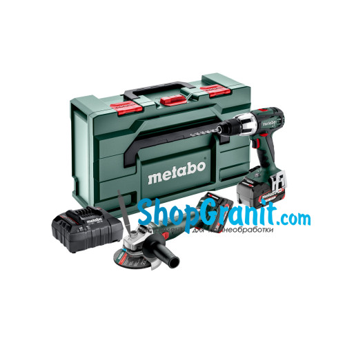 Акумуляторний інструмент в комплекті Metabo Combo Set 2.4.2 18 V (685207510)