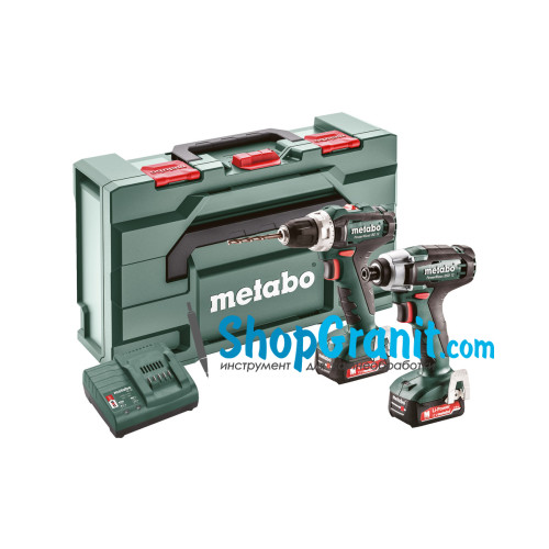 Акумуляторний інструмент в комплекті Metabo Combo Set 2.7.1 12 V (685166000)