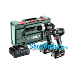 Акумуляторний інструмент в комплекті Metabo Combo Set 2.8.4 18V
