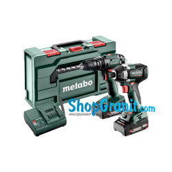 Акумуляторний інструмент в комплекті Metabo Combo Set 2.8.5 18V