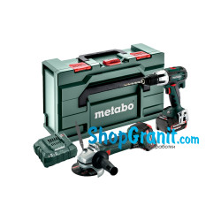 Акумуляторний інструмент в комплекті Metabo Combo Set 2.4.2 18 V