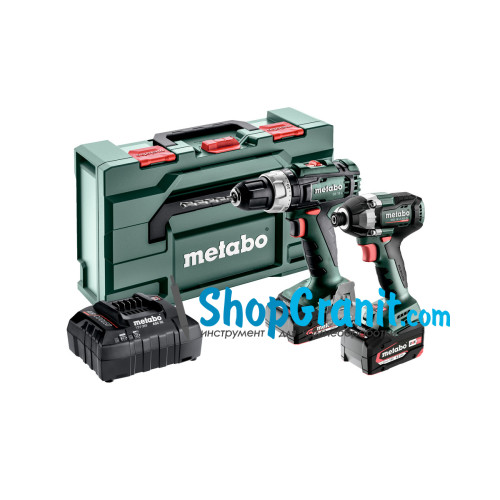 Акумуляторний інструмент в комплекті Metabo Combo Set 2.8.6 18V (685198000)