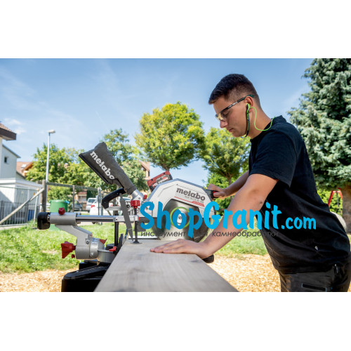 Акумуляторна торцювальна пила Metabo KGS 18 LTX BL 305 (614305810)
