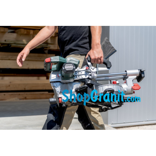 Акумуляторна торцювальна пила Metabo KGS 18 LTX BL 254 (614254650)