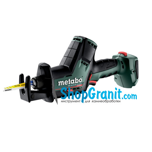 Акумуляторна шабельна пила Metabo SSE 18 LTX BL Compact (602366850)