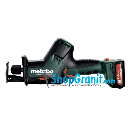 Акумуляторна шабельна пила Metabo PowerMaxx SSE 12 BL (602322500)