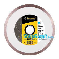 Круг алмазный отрезной 1A1R 230x2.0x8.5x25.4 Baumesser Hart Keramik PRO