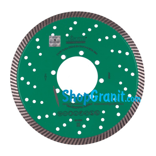 Алмазный отрезной круг, диск DiStar 1A1R Turbo 232x2,5x12x70+8 Elite Max -10170127019- Гранит