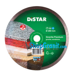 Круг алмазний вiдрiзний Distar 1A1R 250x1,8x10x25,4 Granite Premium