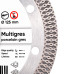 Круг алмазный отрезной Distar 1A1R 125x1,6/1,0x10x22,23 Multigres -11115494010- Керамика, Керамогранит