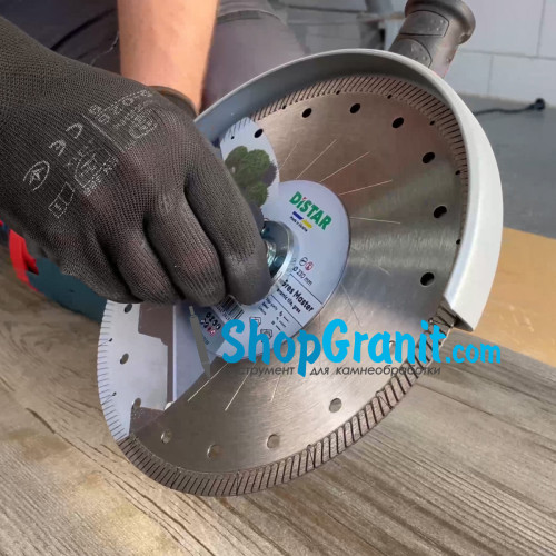 Круг алмазный отрезной Distar 1A1R 230x1,6/1,2x10x22,23/H Gres Master -81120528026- Керамогранит, Керамика