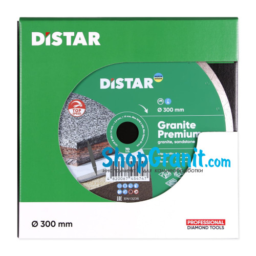Круг алмазний вiдрiзний Distar 1A1R 300x2,4x10x32 Granite Premium -11327061022- Граніт, Мармур