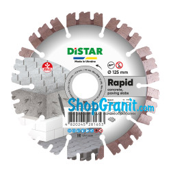Круг алмазный отрезной Distar 1A1RSS/C3 125x2,0/1,2x10x22,23-10 HIT Rapid