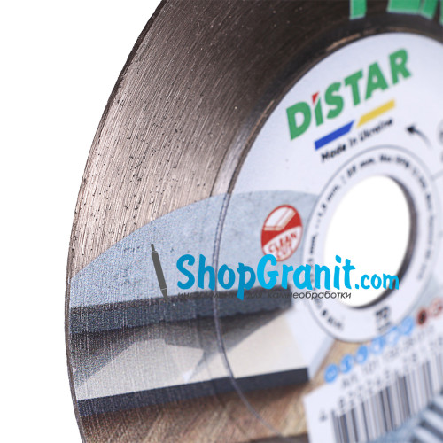 Круг алмазний вiдрiзний Distar 1A1R 125x1,5/0,9x25x22,23H Perfect -10115028015- Кераміка, Керамограніт, Мармур
